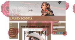 Desktop Screenshot of laurenbonnell.com